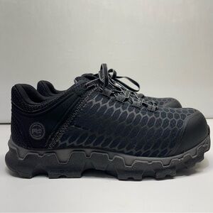 WOMEN TIMBERLAND PRO POWERTRAIN SPORT SD+ ALLOY TOE BLACK SIZE 8.5W STEEL TOE